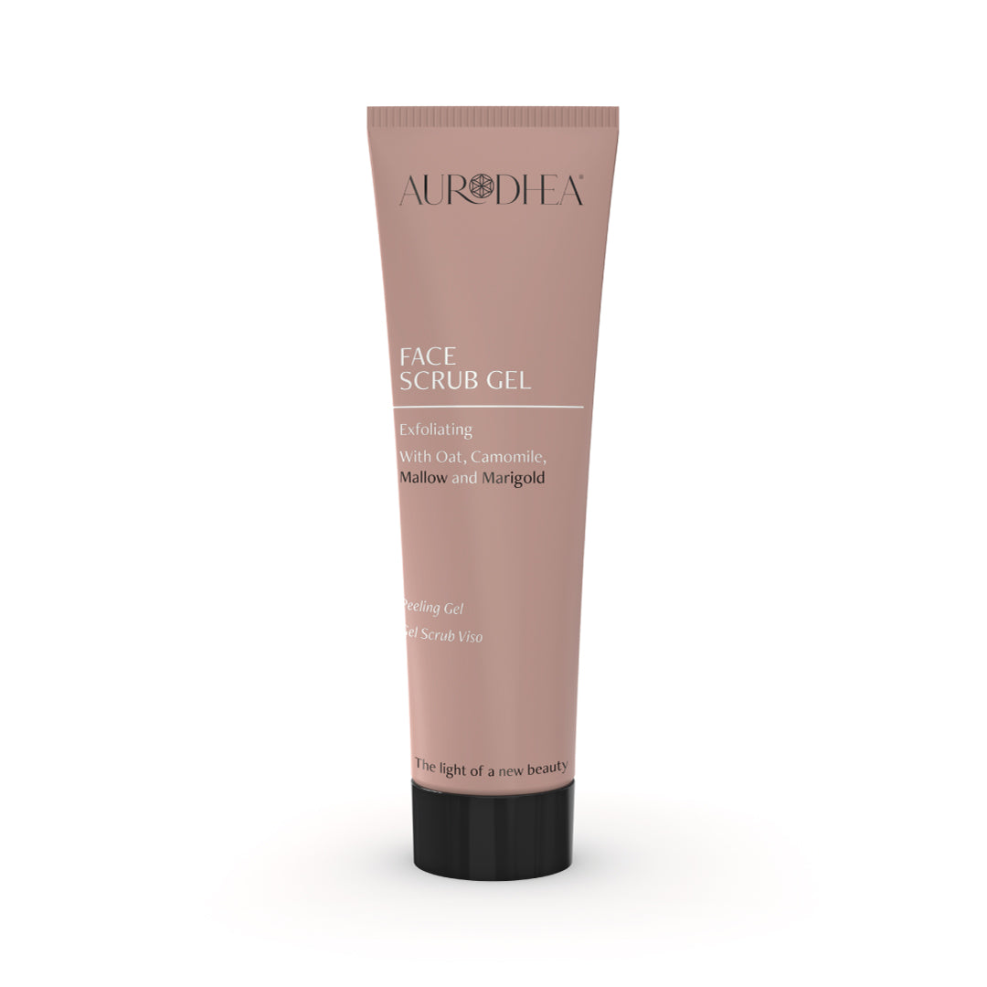 Gel exfoliant visage 50 ml | Enrichi en Avoine, Camomille, Mauve et Calendula
