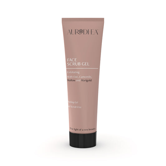 Gel exfoliant visage 50 ml | Enrichi en Avoine, Camomille, Mauve et Calendula