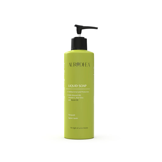 Savon liquide avec huile de Neem 260 ml | Enrichi en huile d’Amande, Aloe Vera et Vitamine E